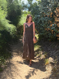 ROBE VALOU CHOCOLAT