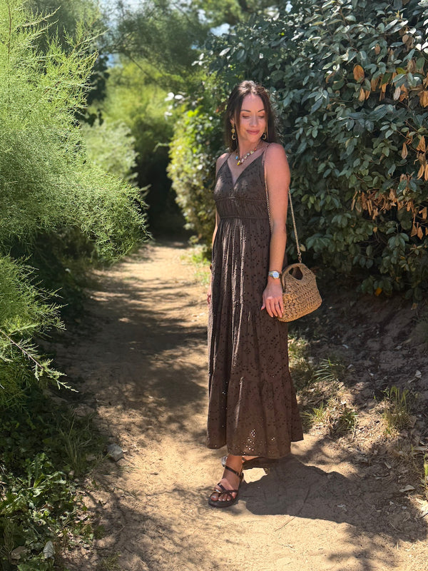 ROBE VALOU CHOCOLAT