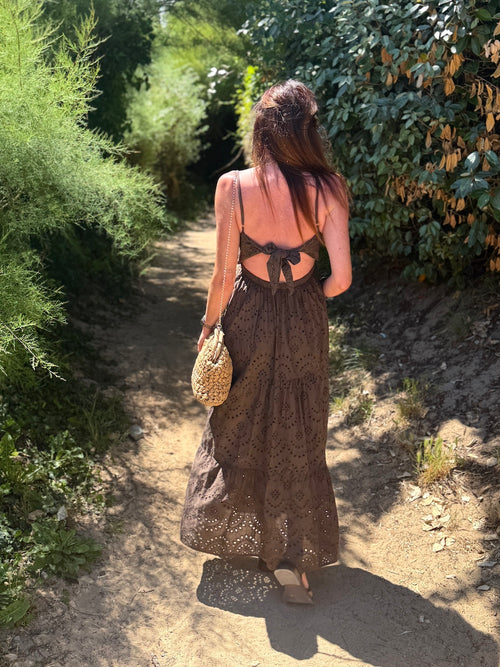 ROBE VALOU CHOCOLAT