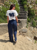 PANTALON ROMANE MARINE