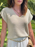 PULL FIN BESSY BEIGE