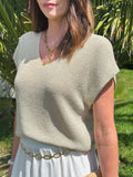 PULL FIN BESSY BEIGE