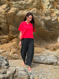 TEE SHIRT MORGANE ROUGE