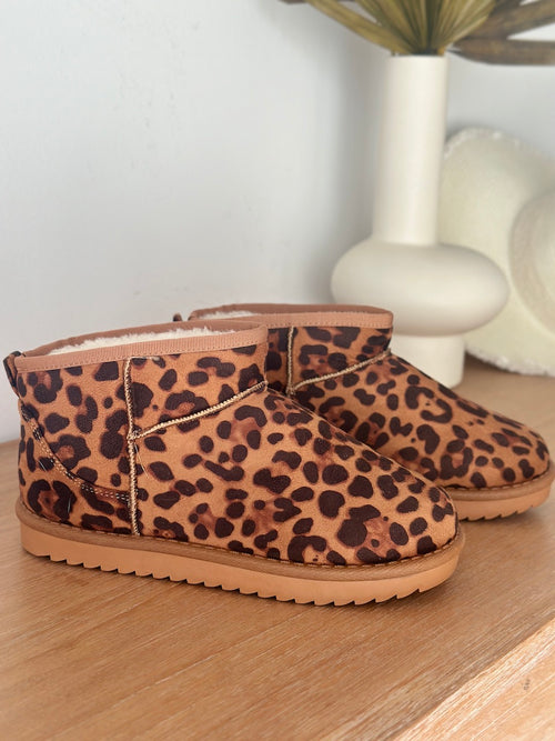 BOTTINES ARIA LEOPARD