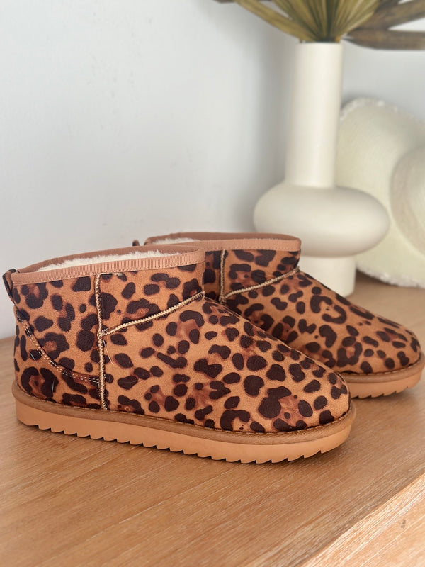 BOTTINES ARIA LEOPARD