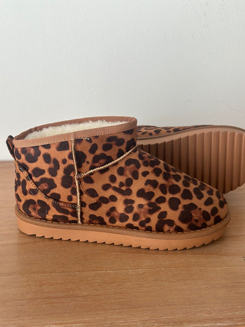 BOTTINES ARIA LEOPARD