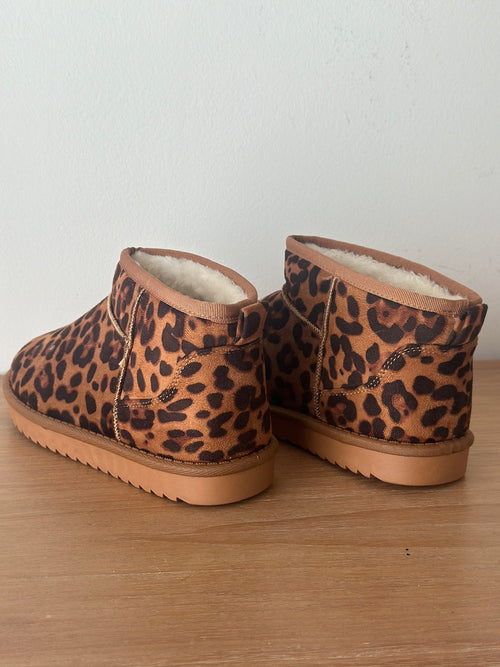 BOTTINES ARIA LEOPARD