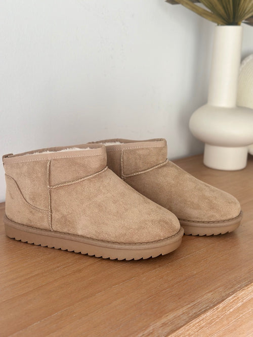 BOTTINES ARIA BEIGE