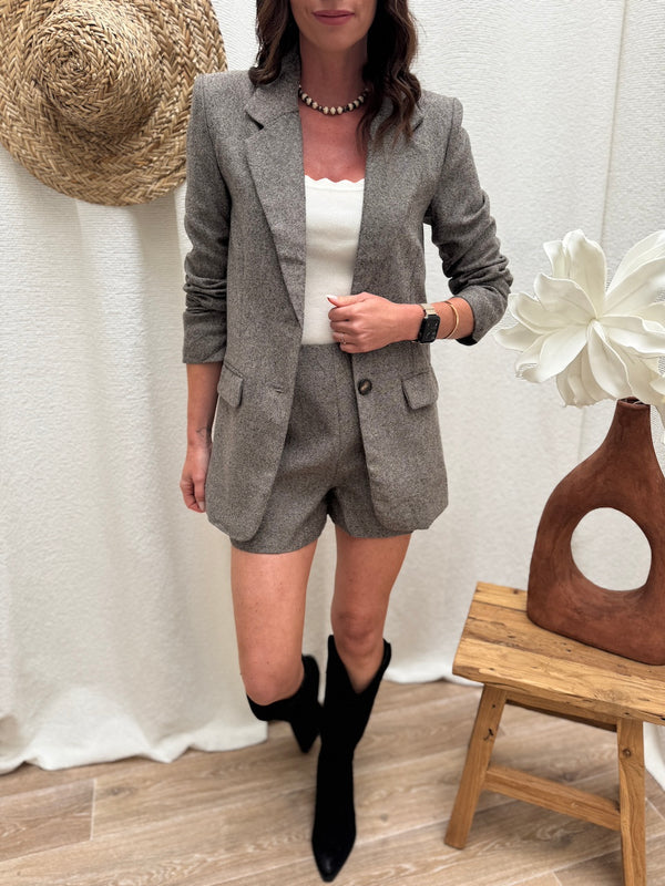 BLAZER AZILIZ TAUPE