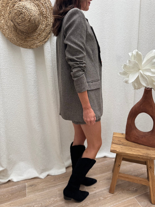 BLAZER AZILIZ TAUPE
