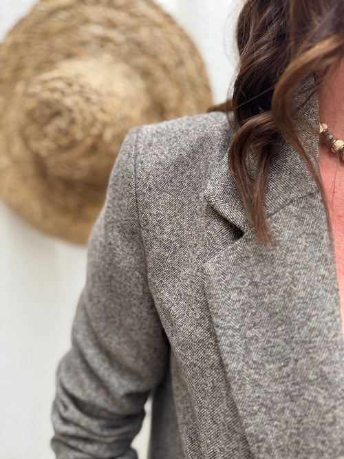 BLAZER AZILIZ TAUPE
