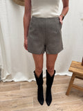 SHORT AZILIZ TAUPE