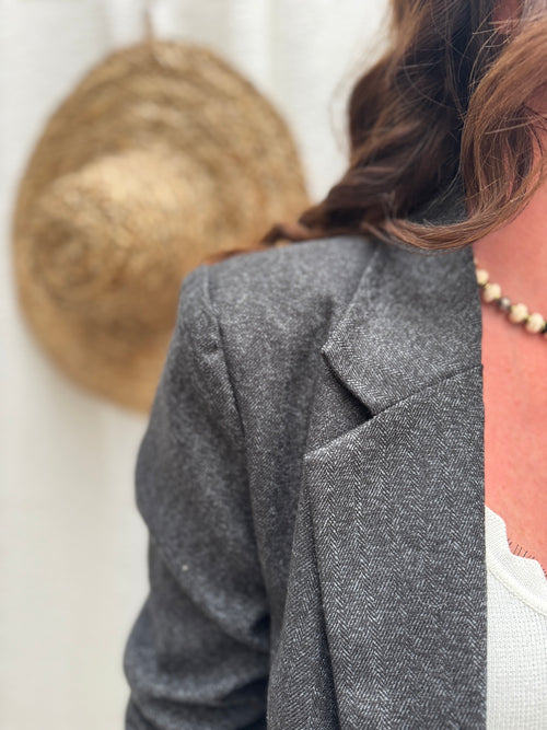 BLAZER AZILIZ GRIS