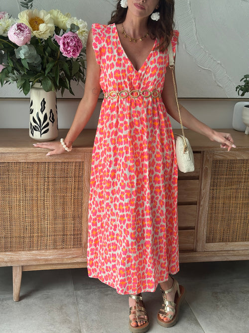 ROBE PRAIA MANCHES COURTES