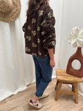 VESTE MAINA MARRON
