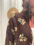 VESTE MAINA MARRON