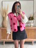 GILET LEXIE ROSE