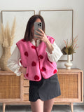 GILET LEXIE ROSE