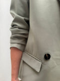 BLAZER JANET VERT SAUGE
