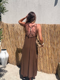 ROBE ANALI CHOCOLAT