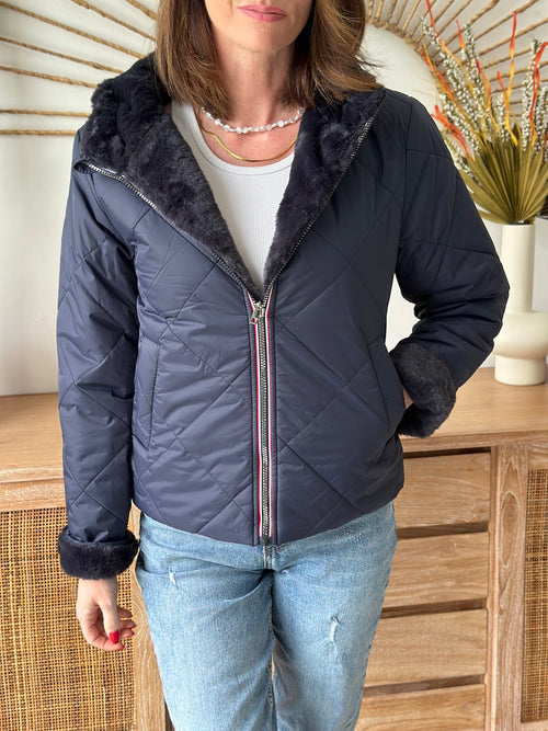 MANTEAU MANON MARINE