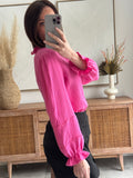 CHEMISE MARISSA FUSCHIA