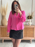 CHEMISE MARISSA FUSCHIA