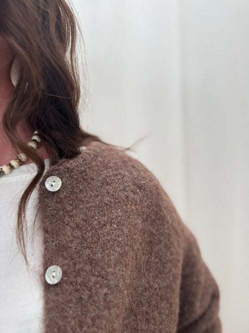 GILET PABLO MARRON