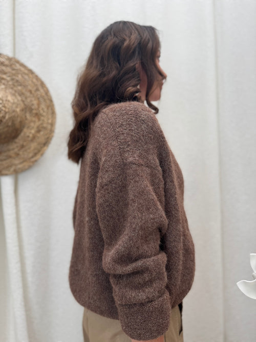 GILET PABLO MARRON