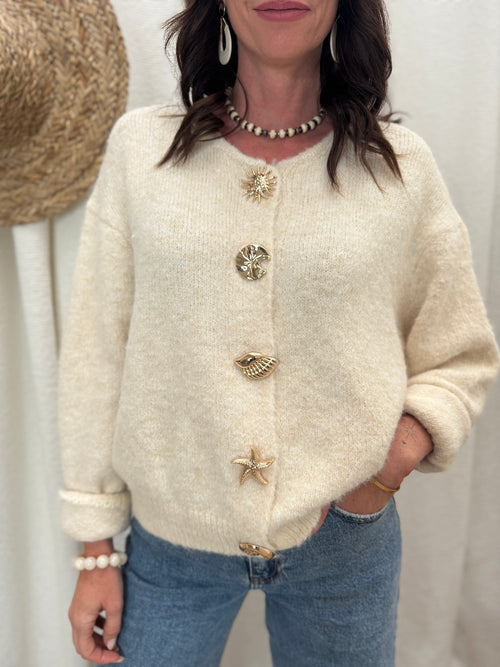 GILET ELIAS BEIGE