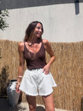 TOP SOUMIA MARRON