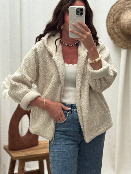 VESTE JERRY BEIGE
