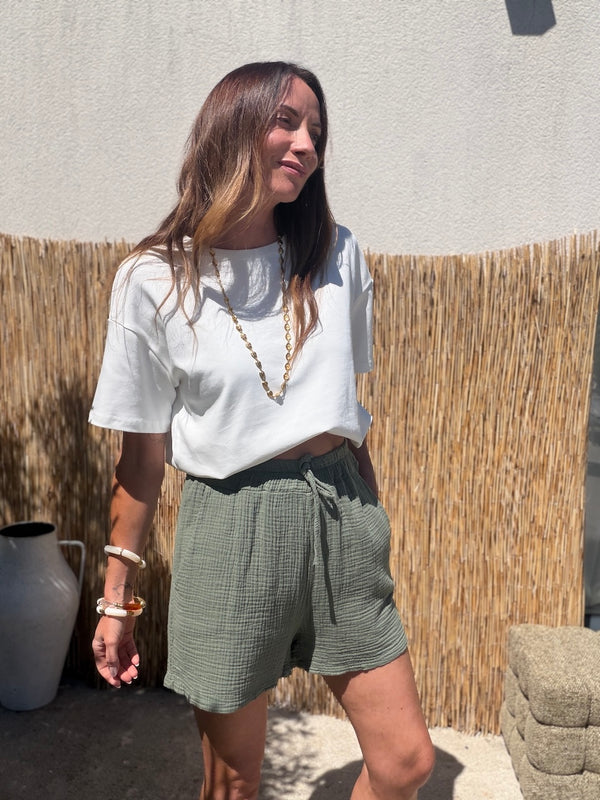 SHORT LALOU KAKI