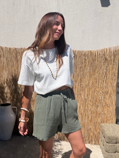 SHORT LALOU KAKI