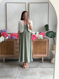 GILET LISE BLANC