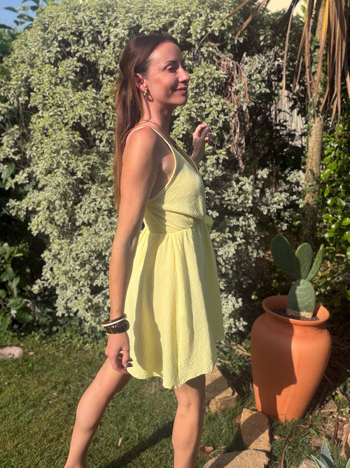 ROBE JULIANNE JAUNE