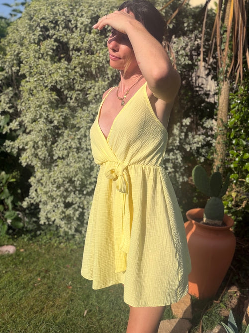 ROBE JULIANNE JAUNE