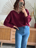 PULL NAHE BORDEAUX