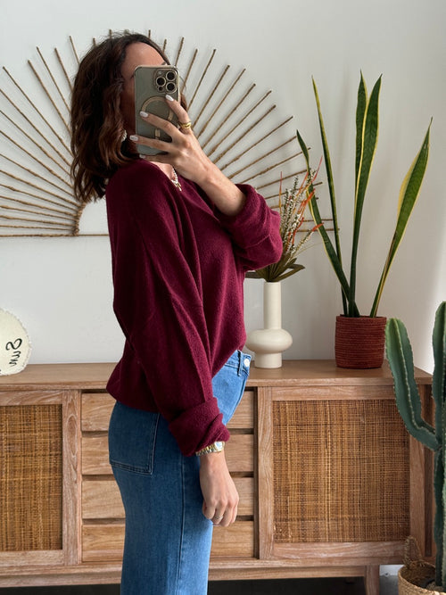 PULL NAHE BORDEAUX