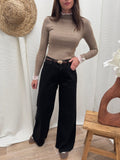 PULL FIN AZELIE TAUPE