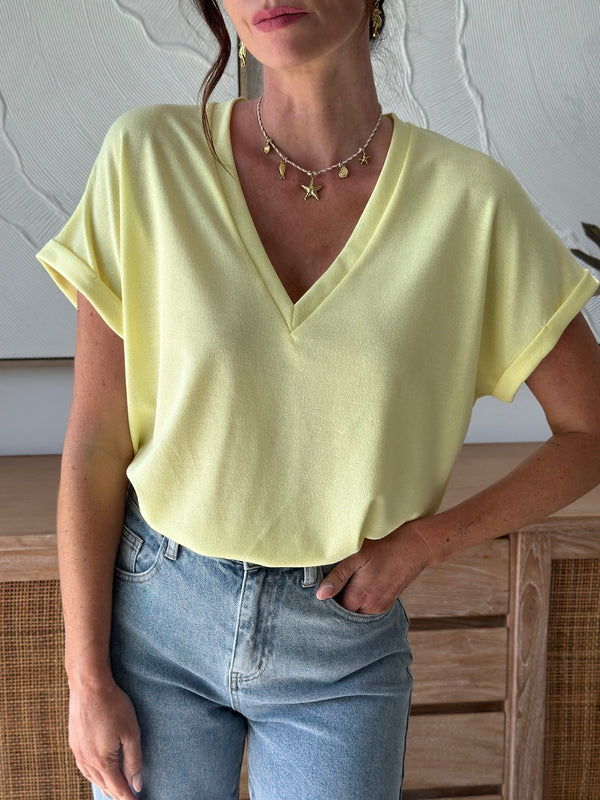 TOP LOVA JAUNE