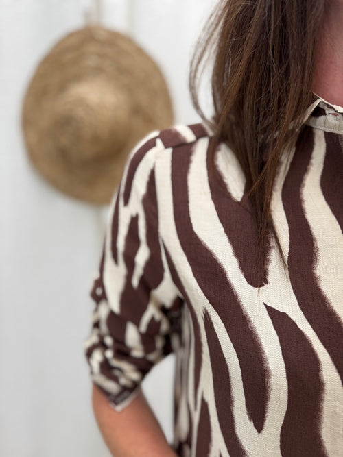 ROBE MATHIAS MARRON