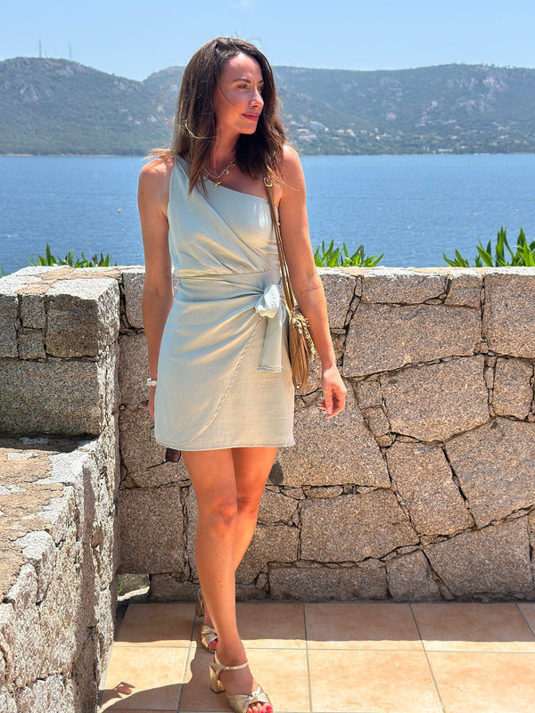 ROBE KATY VERT SAUGE
