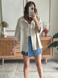 VESTE JASMINE BLANC CASSE