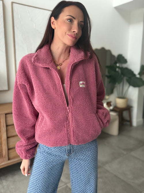 VESTE MAYLINE VIEUX ROSE