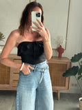 BUSTIER ELO NOIR