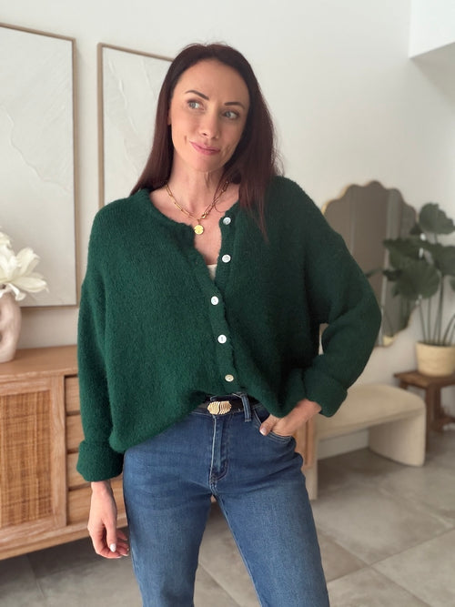 GILET ALIX VERT SAPIN