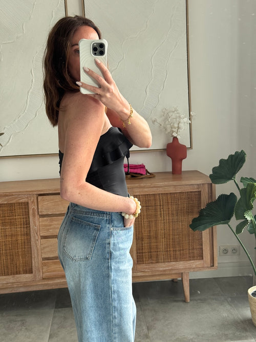 BUSTIER ELO NOIR