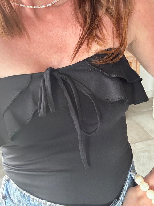 BUSTIER ELO NOIR