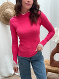 PULL FIN AZELIE ROSE